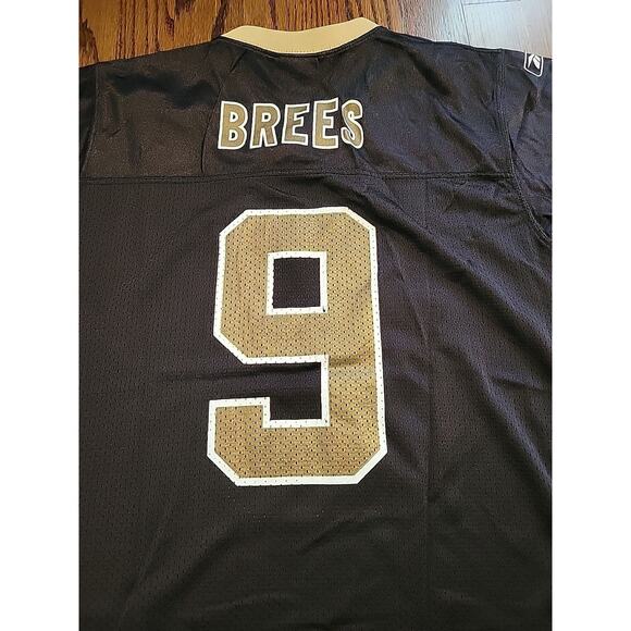 Reebok Drew Brees New Orleans Saints Jersey Youth Medium 10-12 Football Boys - Picture 8 of 8